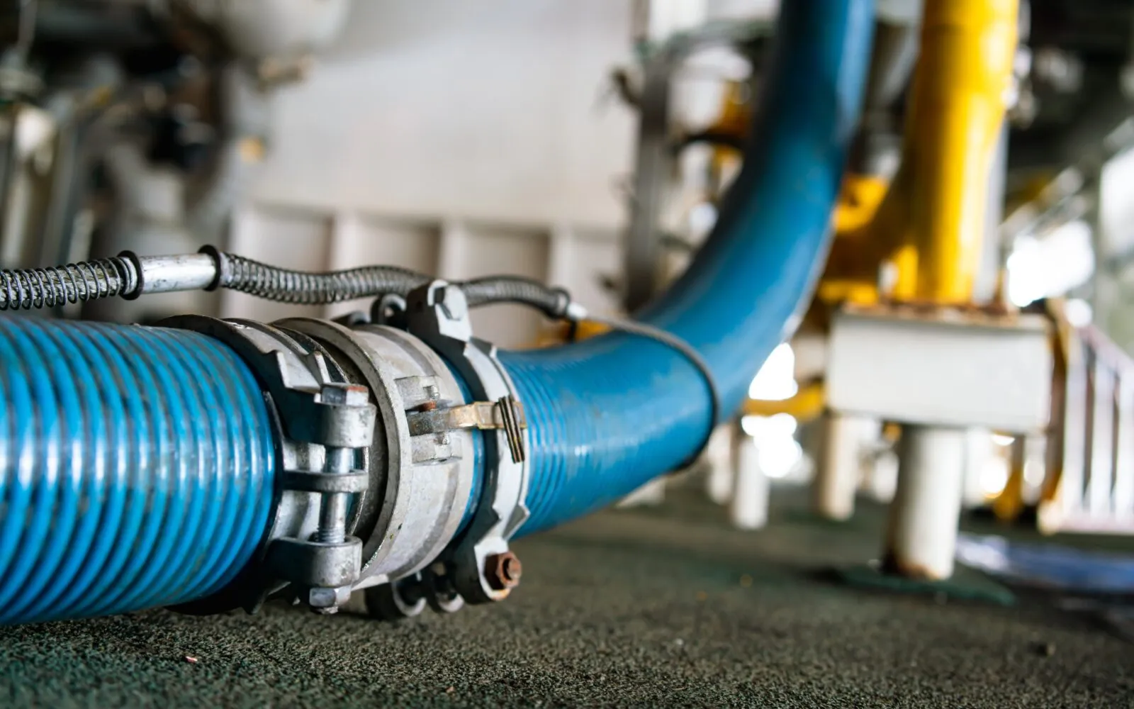 Enhancing Dry Food Material Transfer with Kuriyama VoltBuster Hose