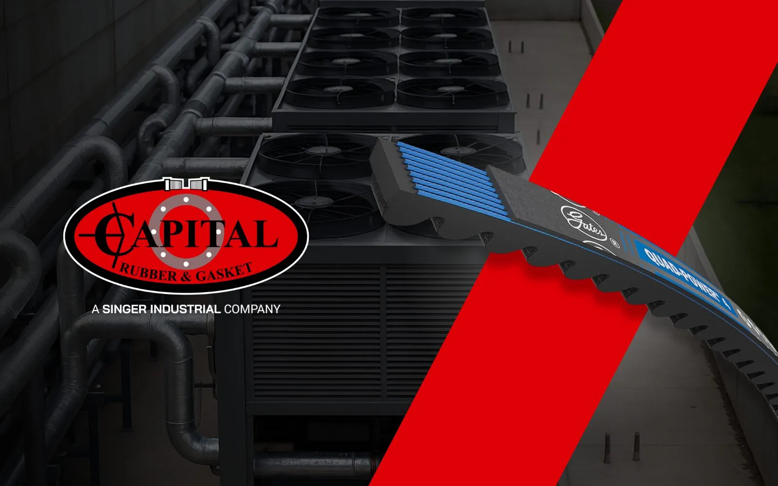 Enhancing Data Center Cooling Efficiency with Gates Belt Solutions from Capital Rubber