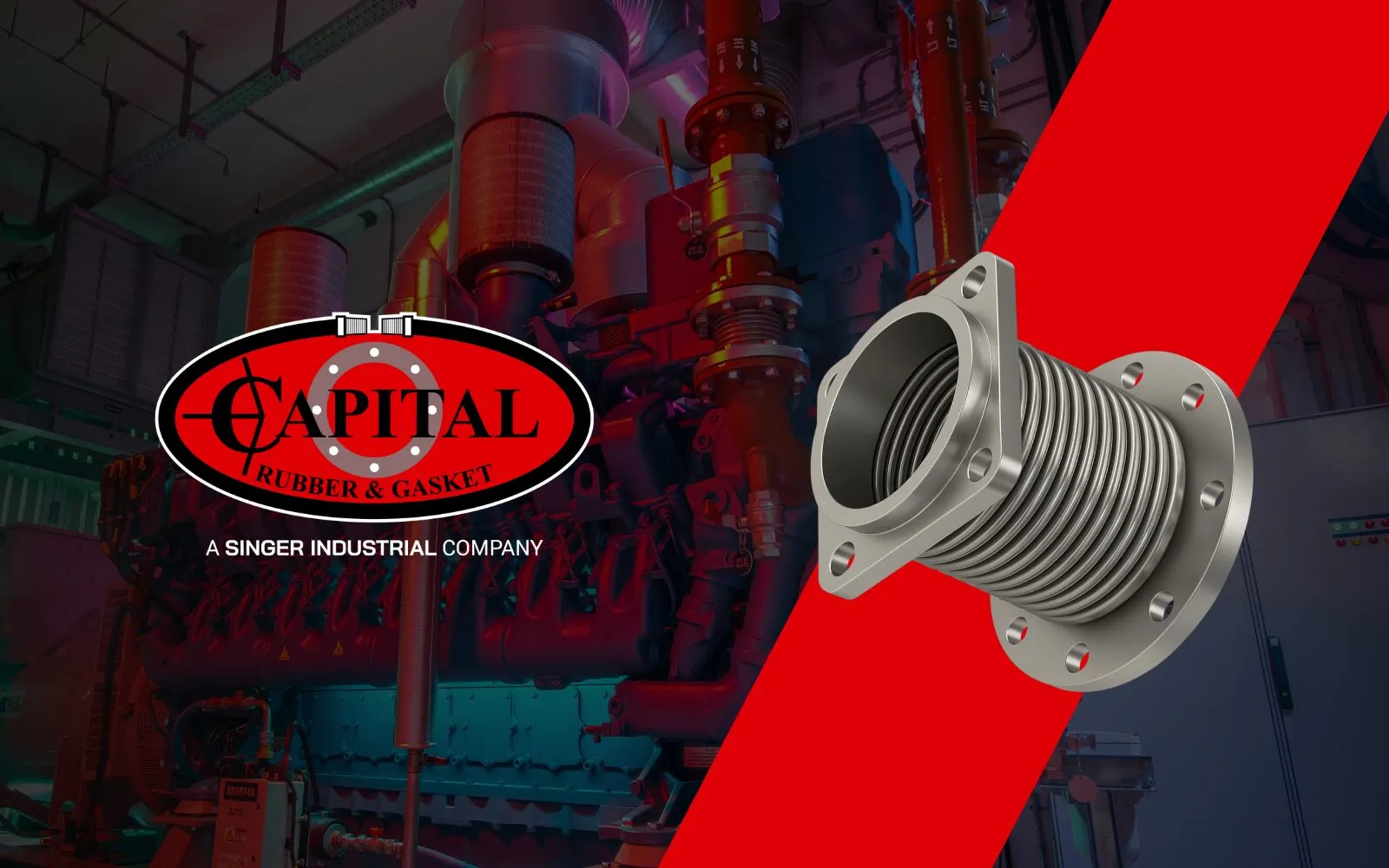Exhaust Expansion Solutions for Data Center Generators: Triad Bellows from Capital Rubber