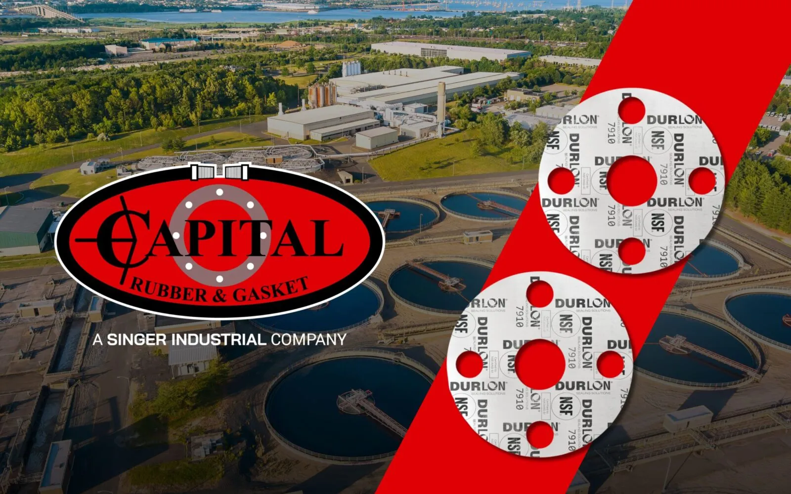 Durlon® 7910: NSF-Certified Gasket Solutions for Water & Wastewater Systems Supporting compliance, durability, and long-term reliability in water and wastewater operations.