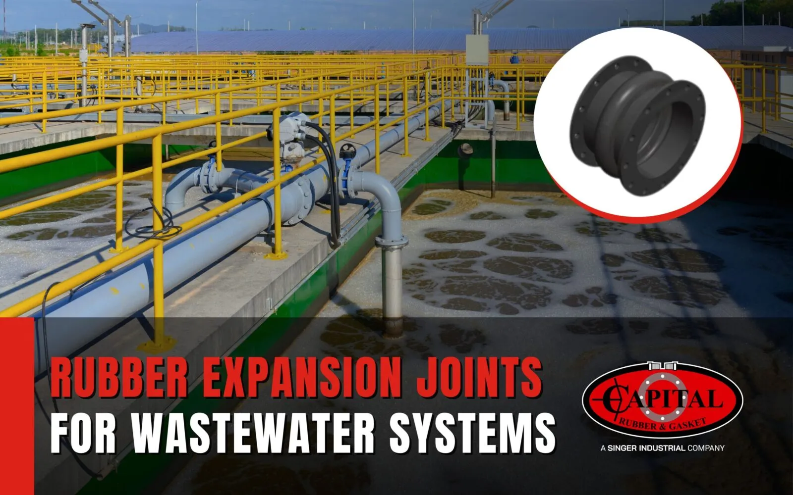 Strengthen Wastewater Infrastructure with Holz Rubber Expansion Joints